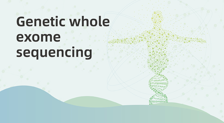 Genetic whole exome sequencing